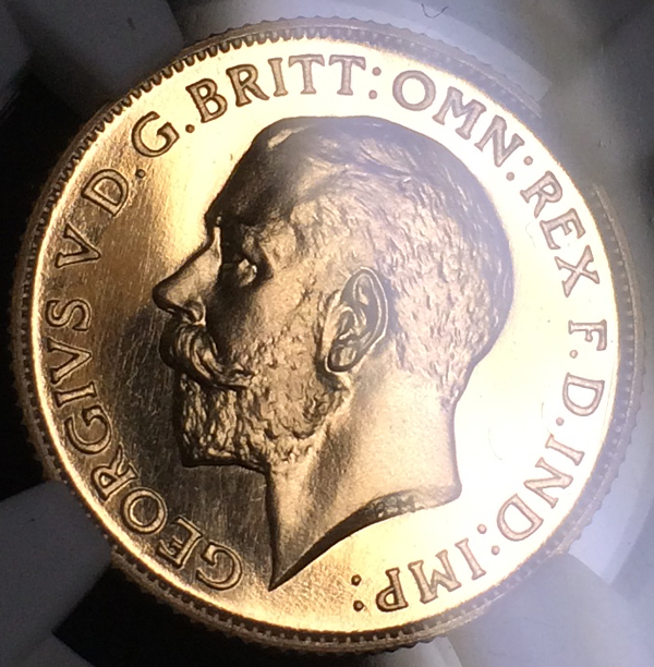ジョージ5世のプルーフソブリン金貨について | コインワールド